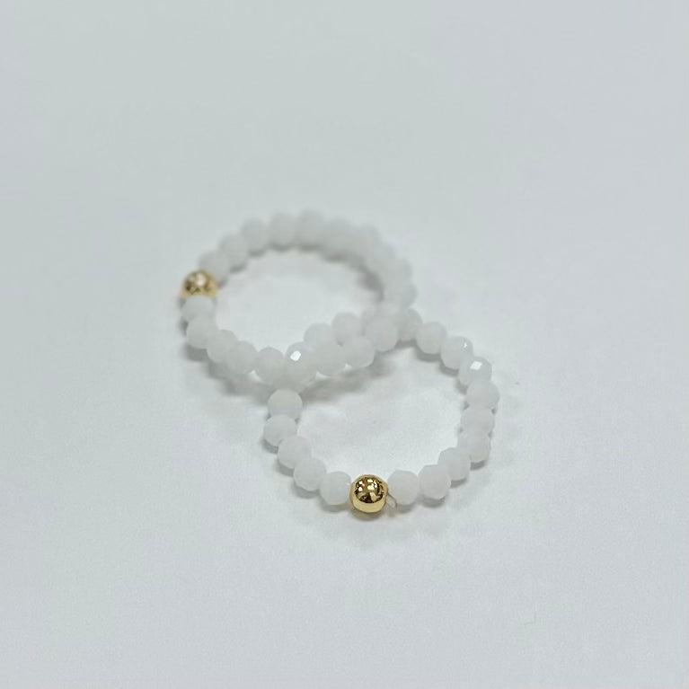 Crystal Stretch Rings