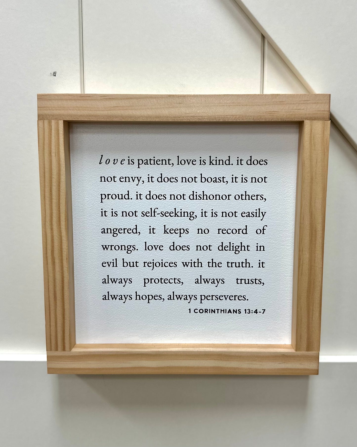 1 Corinthians 13 | Wall Art