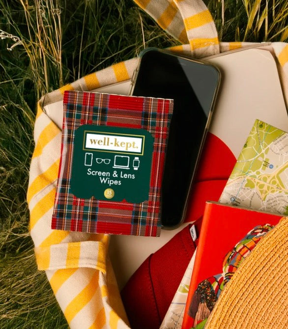 Screen Wipes: Royal Stewart
