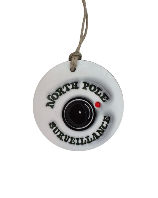 Santa Cam Ornament