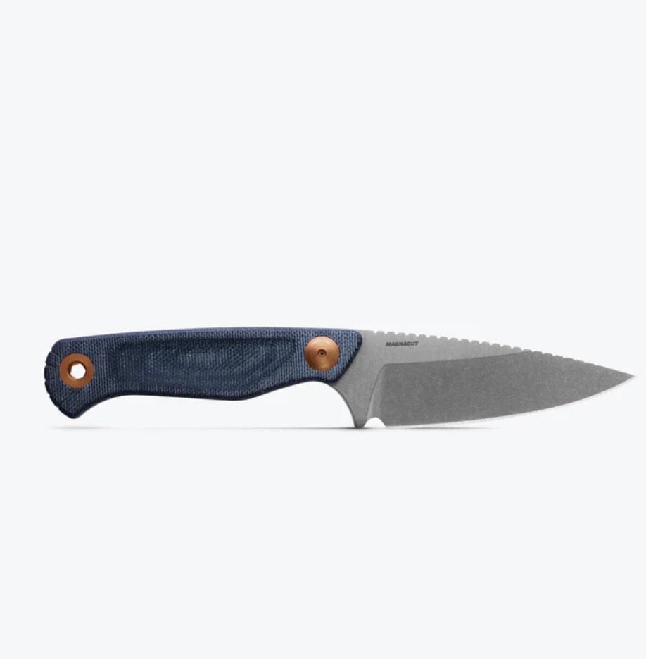 Blue Denim Micarta Dacian