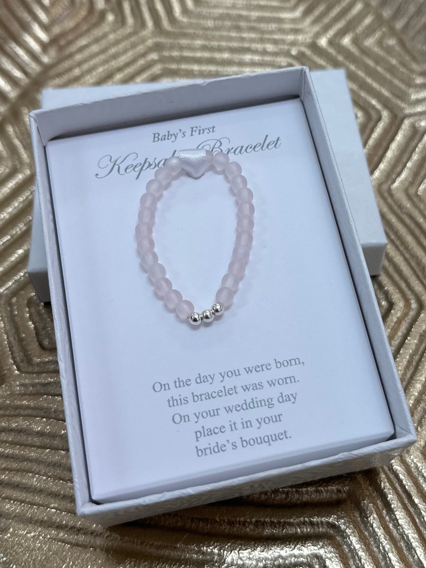 Infant Baby Pink Bracelet