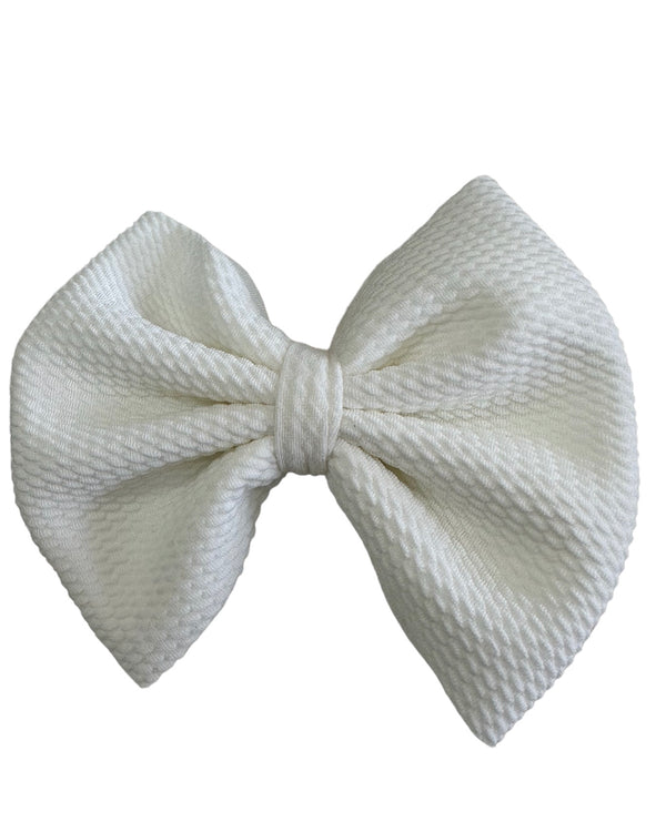 Hair Bow on Clip | Medium