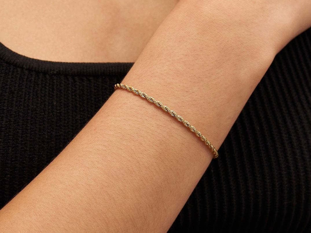 Staple Rope Chain Bracelet