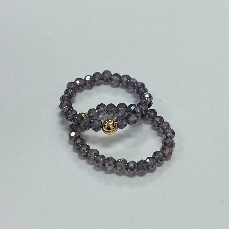 Crystal Stretch Rings