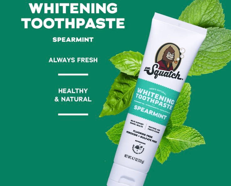 Dr. Squatch Soothing Spearmint Night Toothpaste