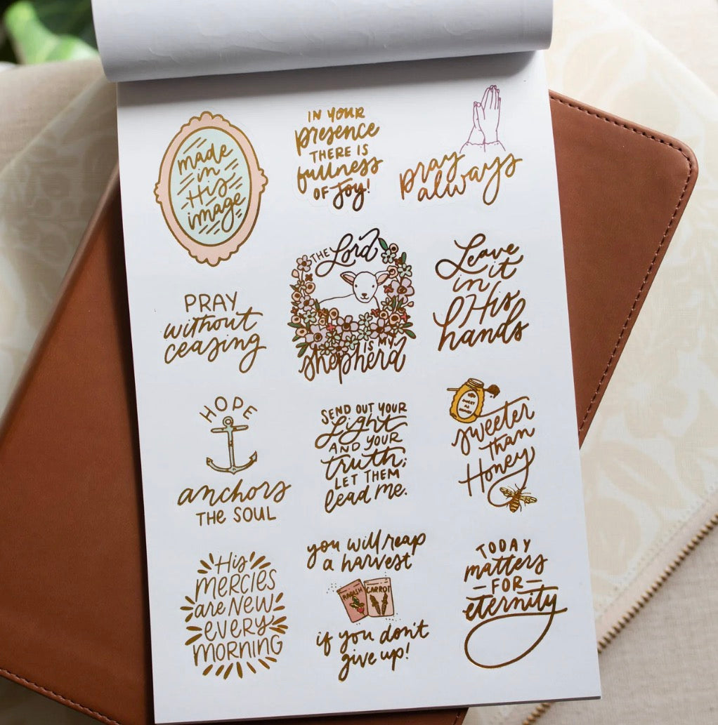 Bible Study Stickers