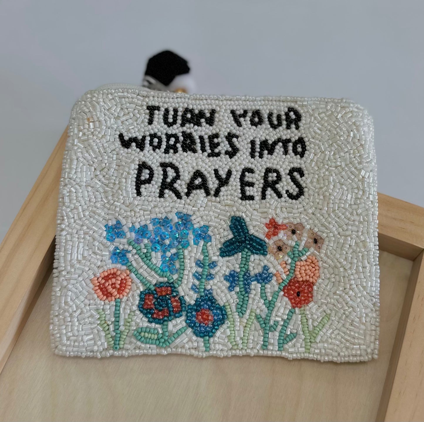 Coin Pouch: Worries into Prayers