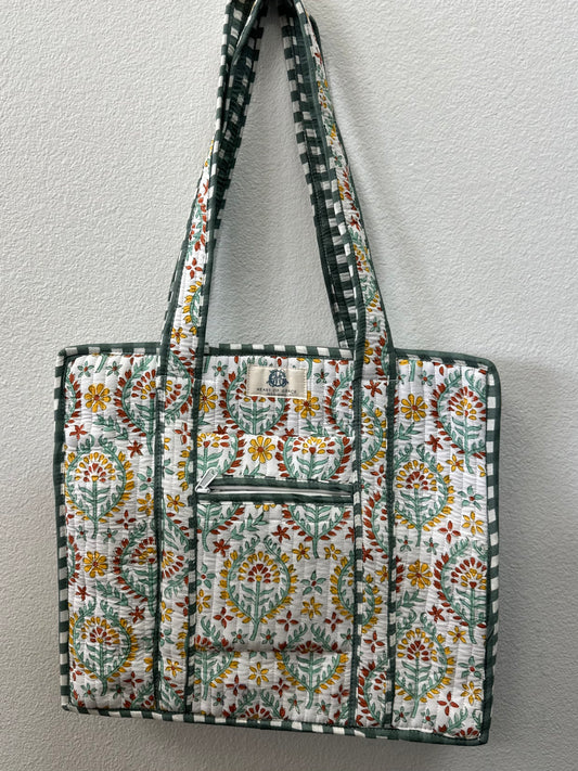Soleil Sage Tote