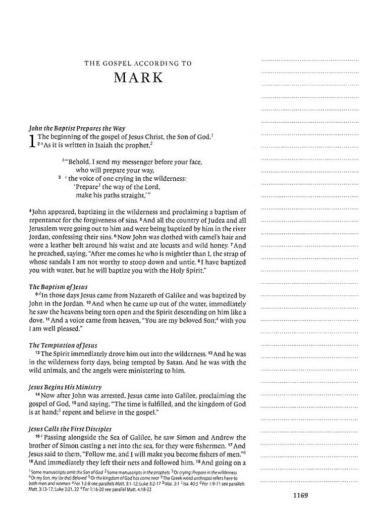 ESV Journaling Bible: The Lion and the Lamb