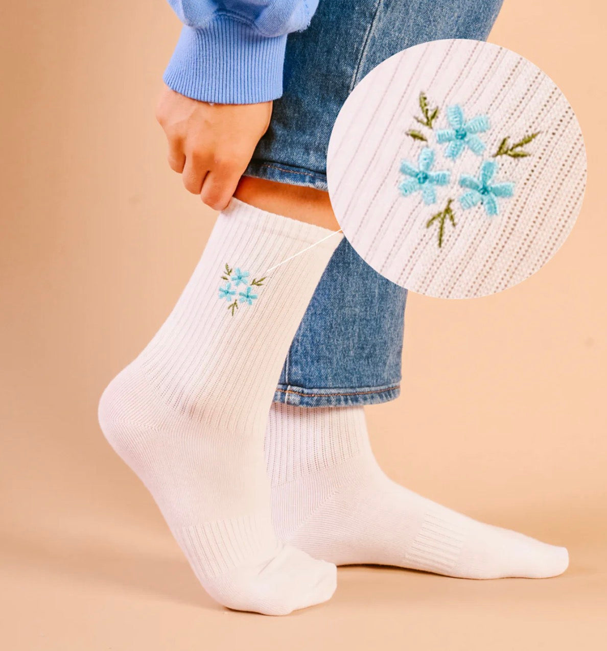 Embroidered Socks