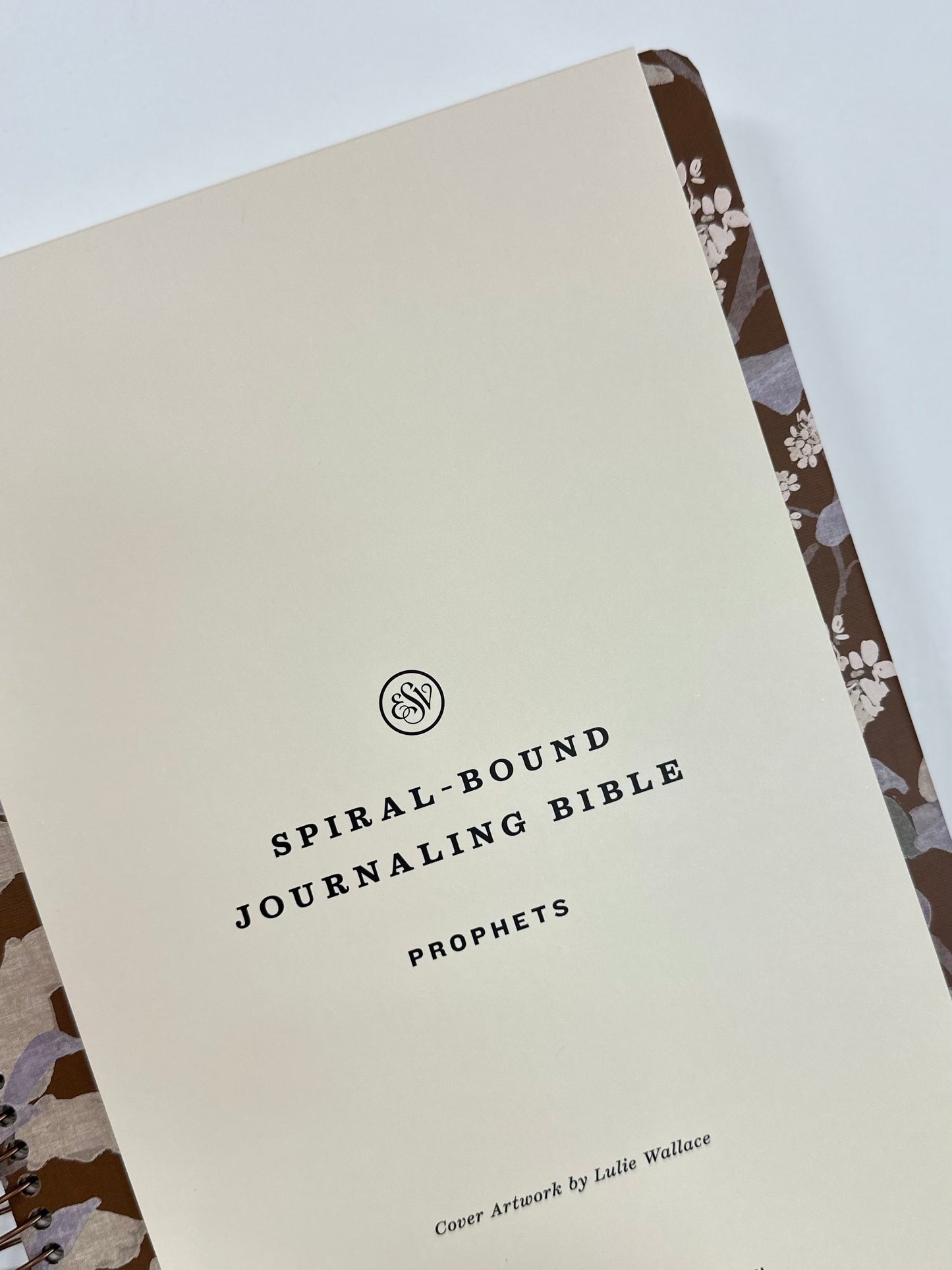 ESV Spiral-Bound Artist Edition Journaling Bible