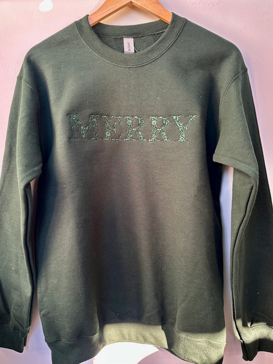 Simply Jess Designs | Merry Sweatshirt