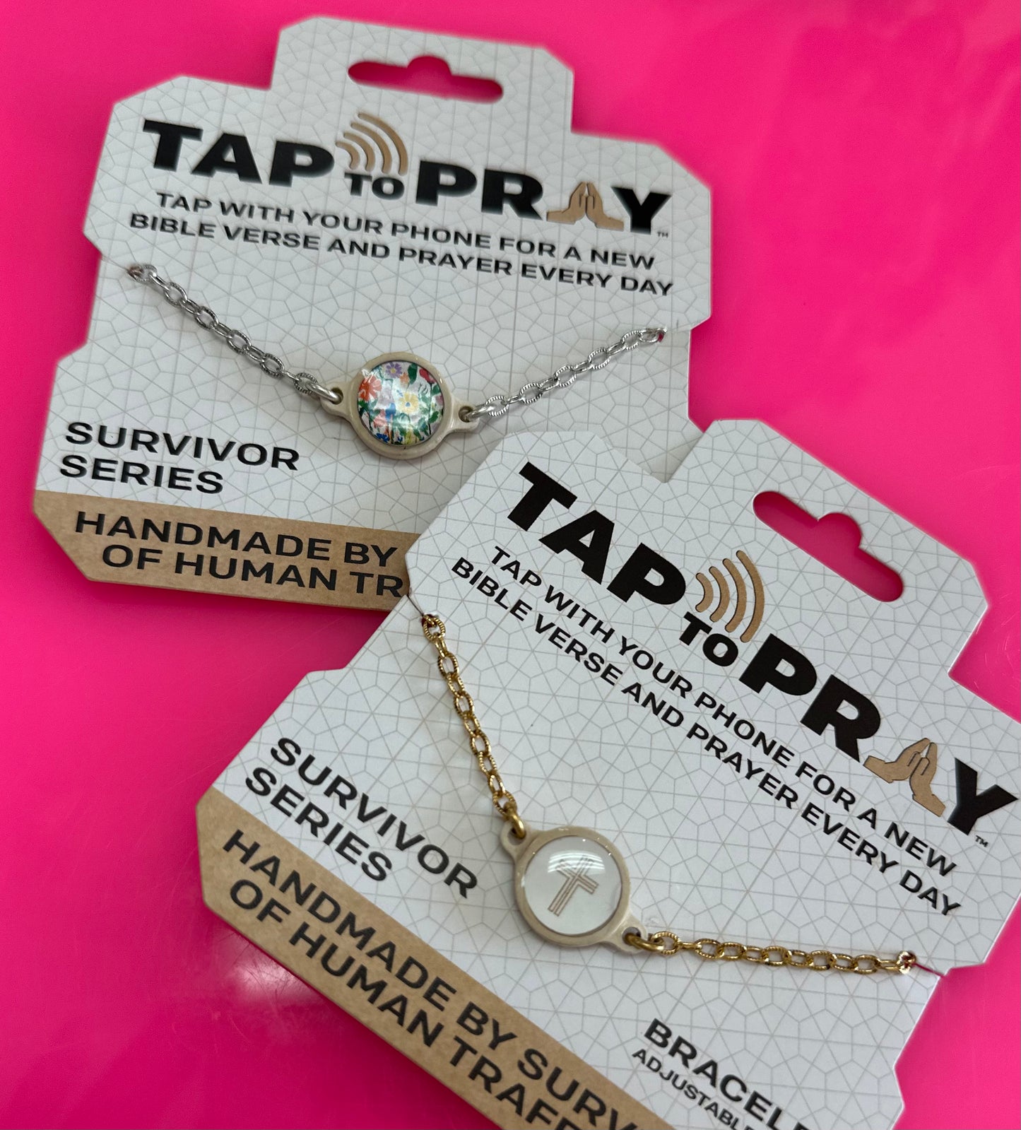 Tap to Pray Handmade Bracelets