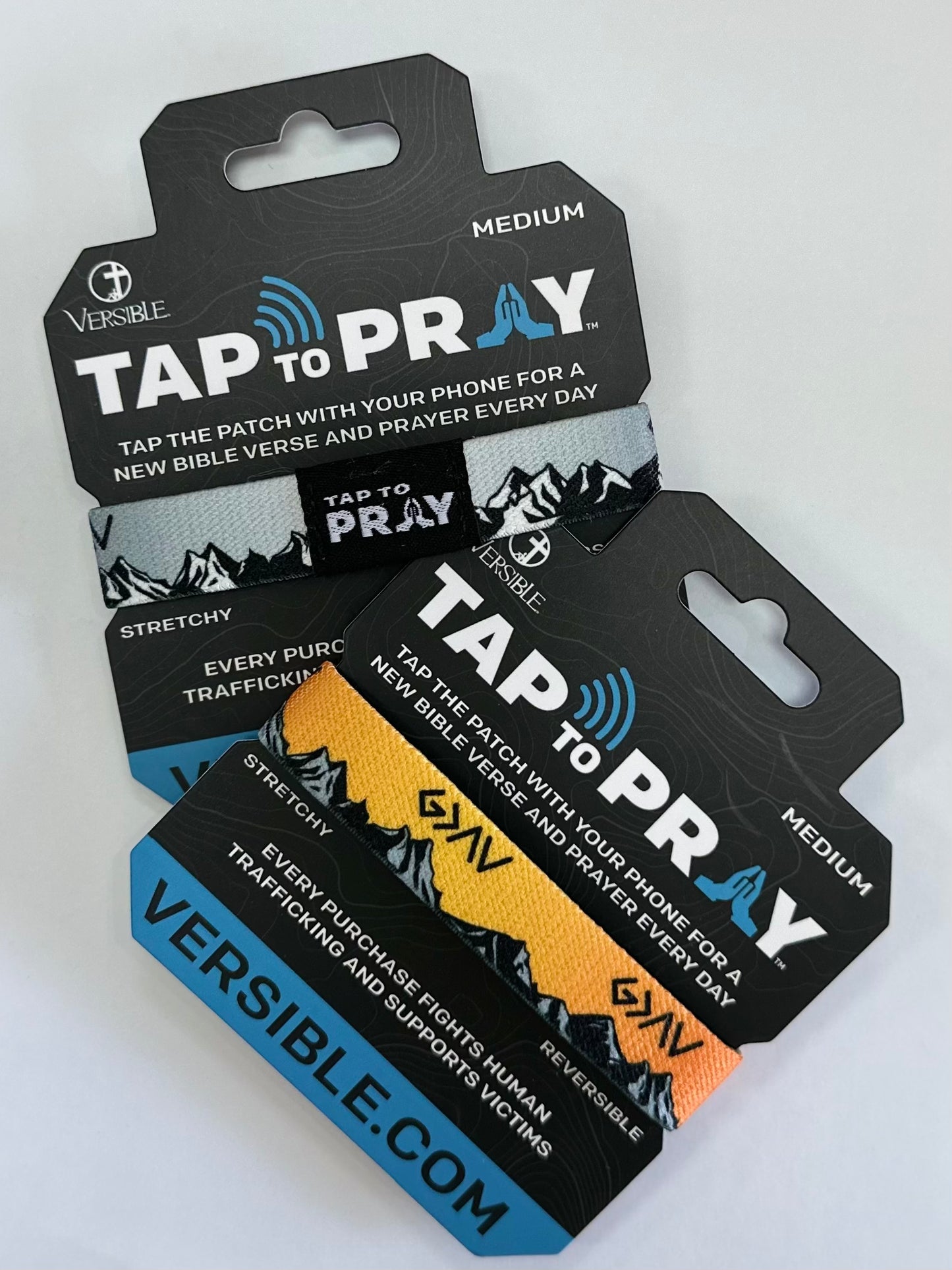 Tap to Pray Wristbands- God is Greater