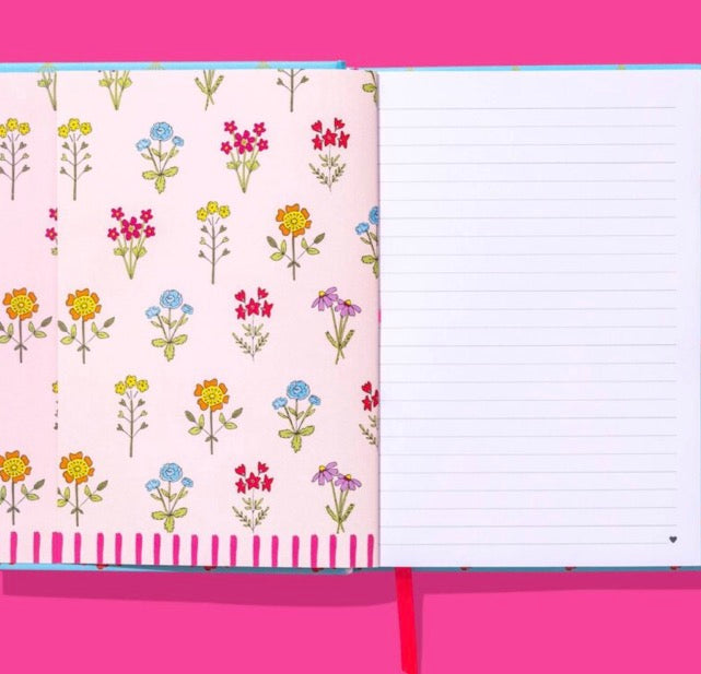 Blooming Bouquets Hardcover Notebook