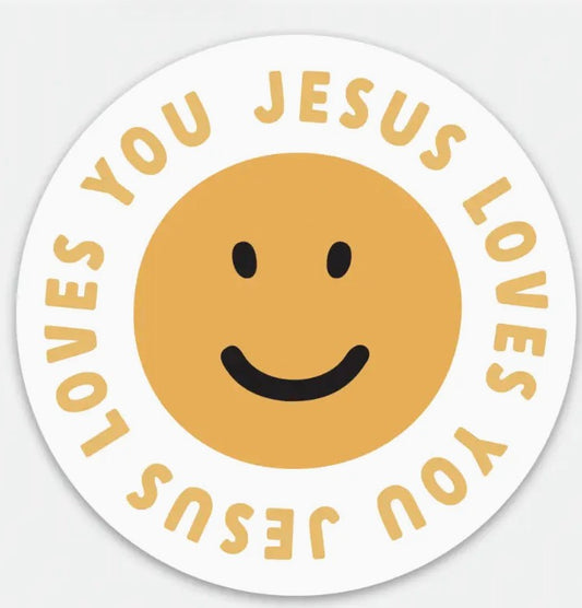 Jesus Loves You Sticker