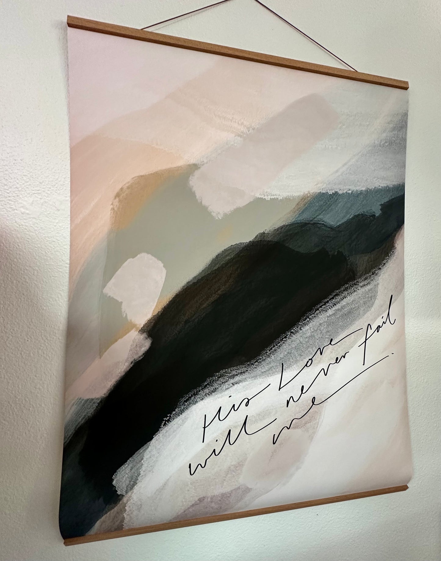 Poster Print: His love