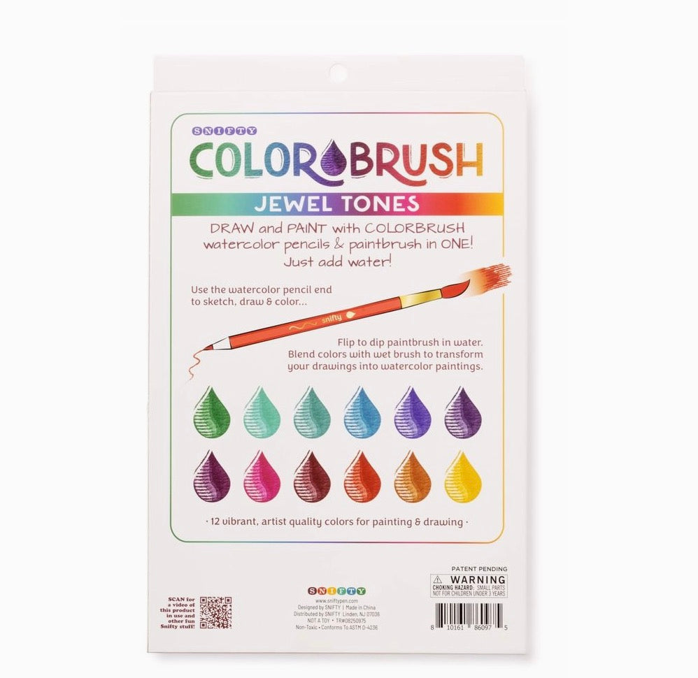Color Brush Jewel Tones