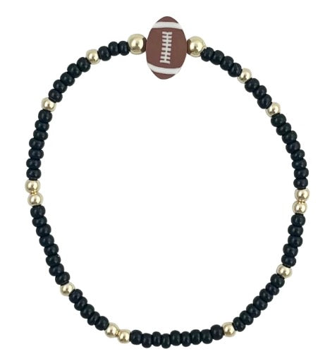 Game Day Football Bracelet