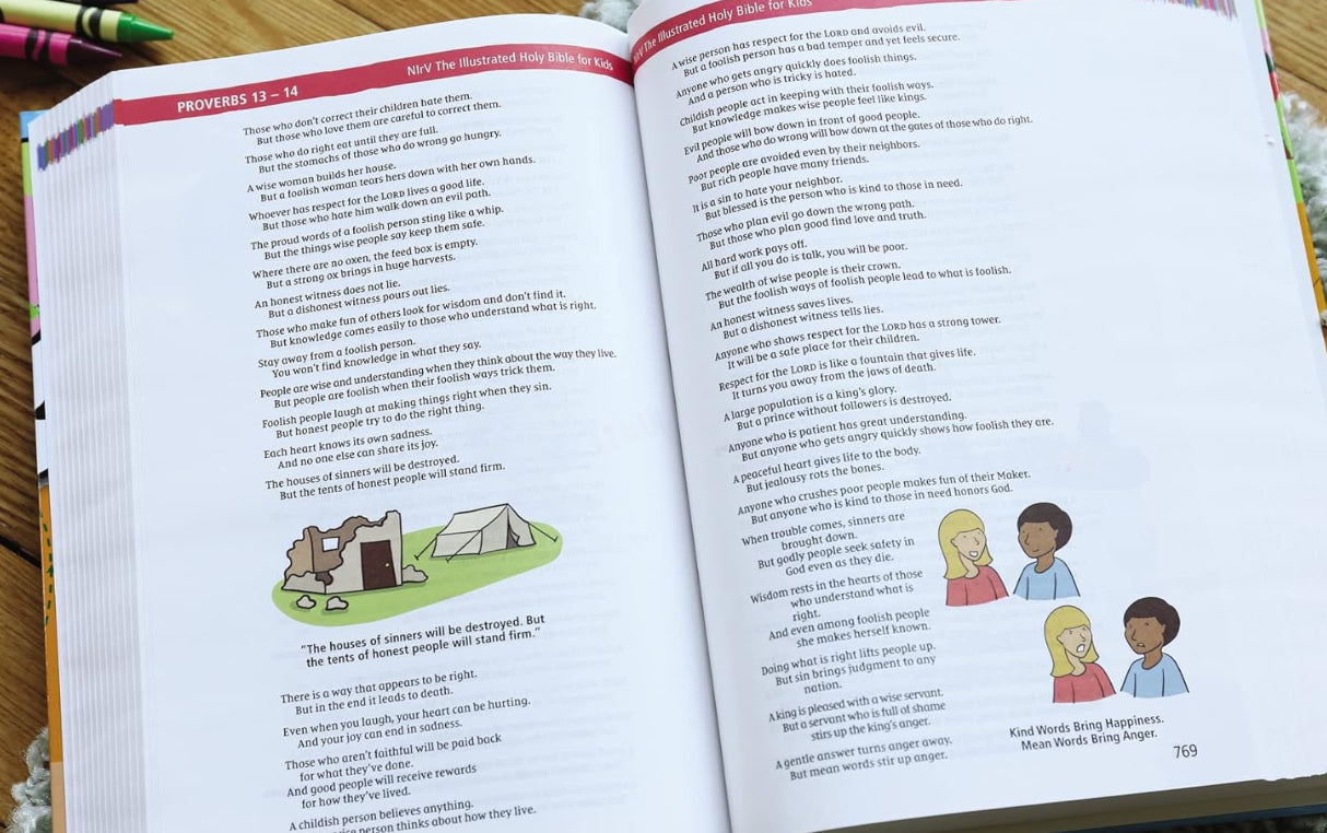 The Illustrated Holy Bible for Kids