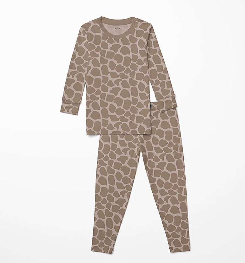 Mushroom Giraffe Long Sleeve Set