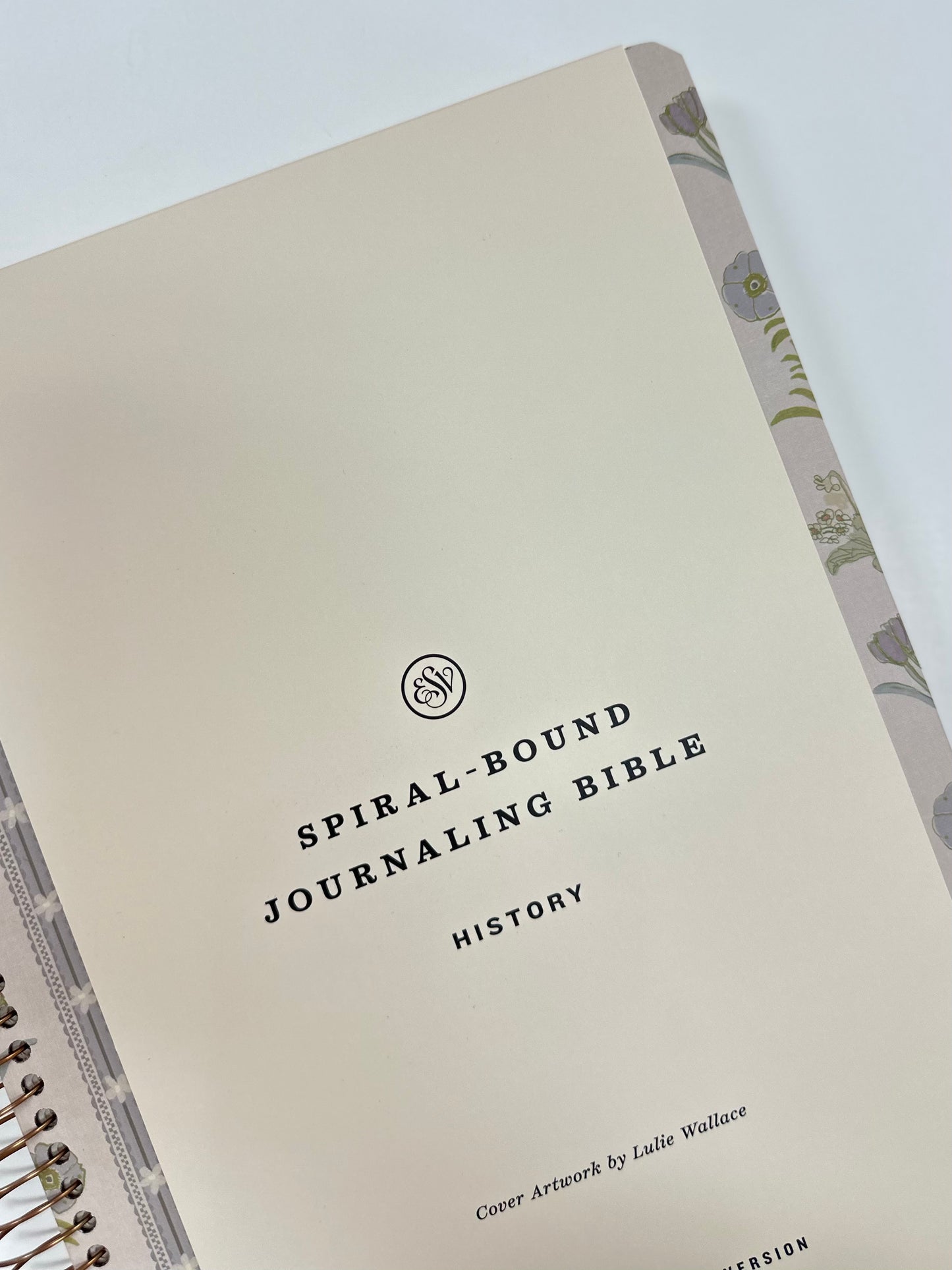 ESV Spiral-Bound Artist Edition Journaling Bible