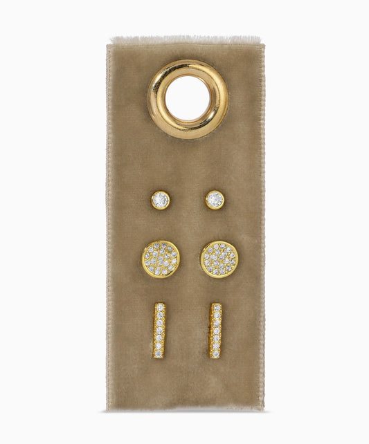 Pave Stud Set