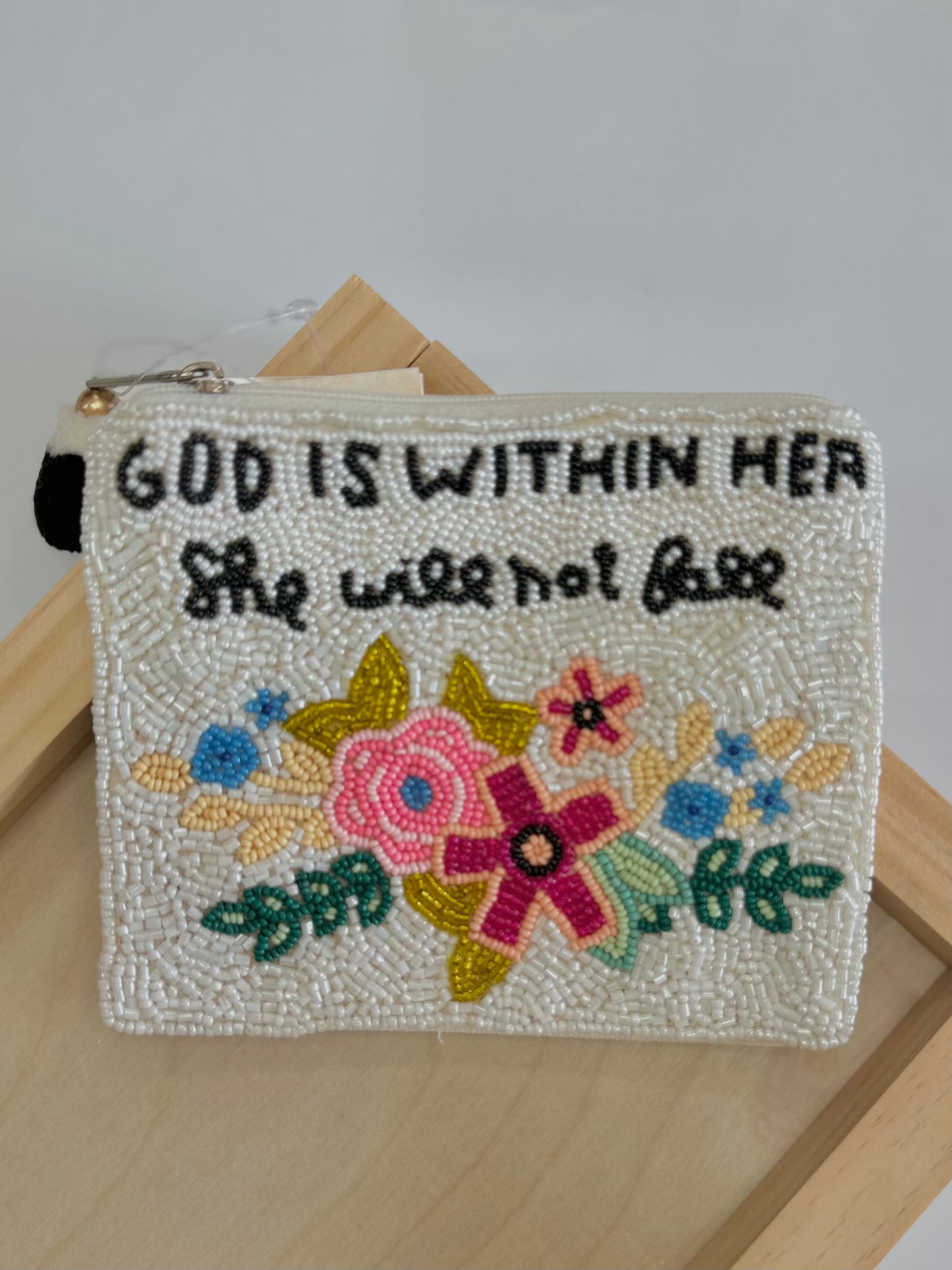 Coin Pouch: God is with her
