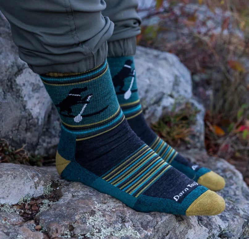 Micro Crew Dog Pond Hiking Socks