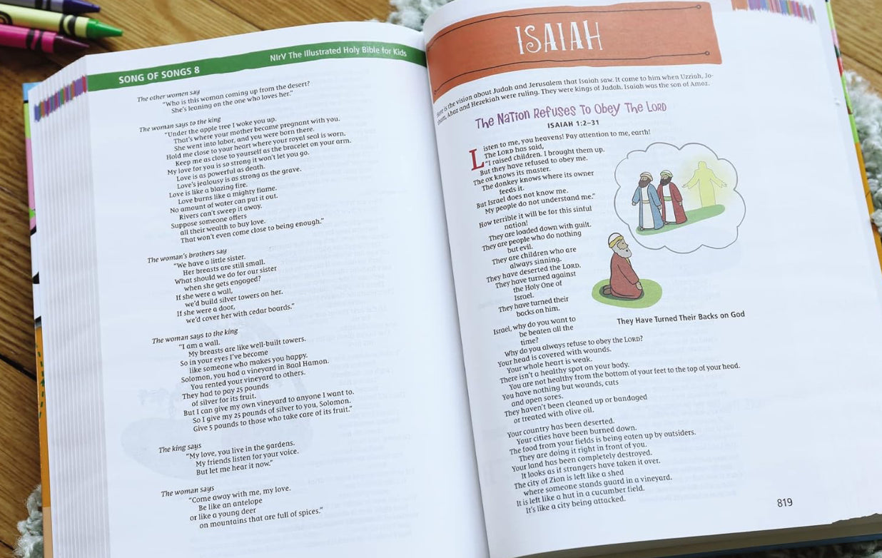 The Illustrated Holy Bible for Kids