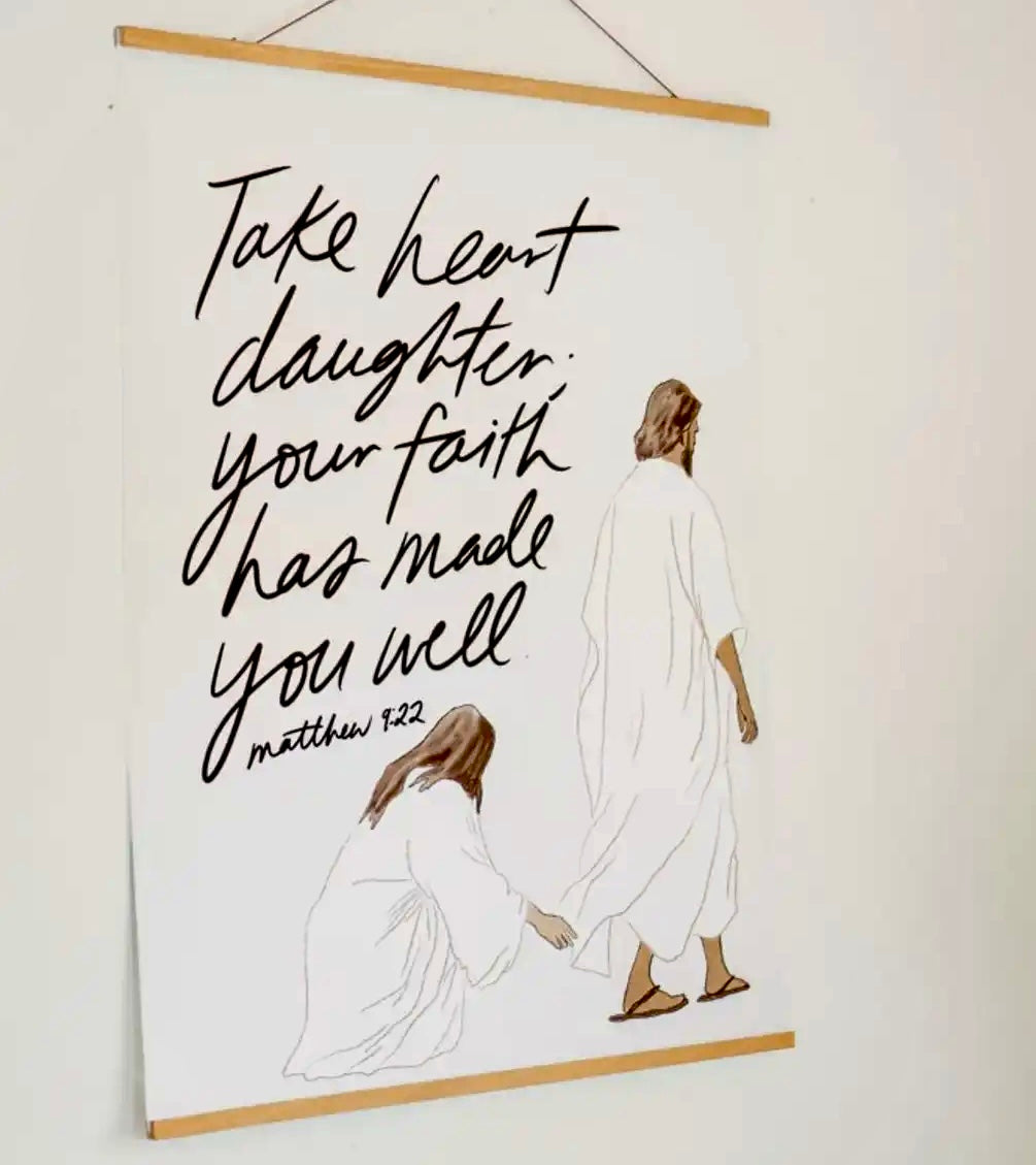 Poster Print| Take Heart Daughter