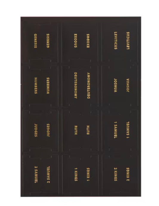 Black Bible Tabs