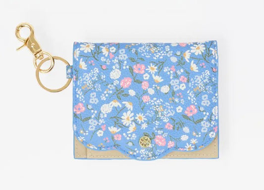Cornflower Petal Charm Wallet
