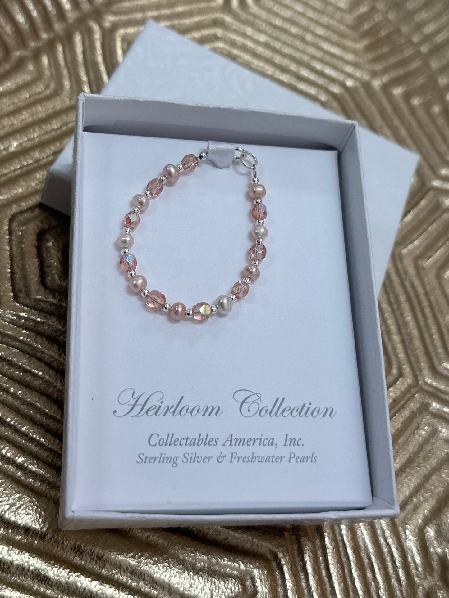 Infant Sterling Pink Bracelet