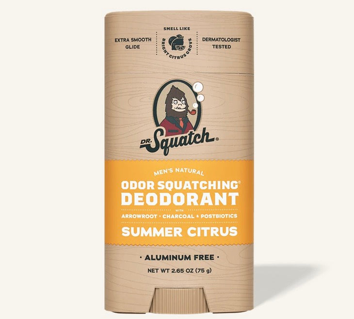 Dr. Squatch Summer Citrus Deodorant