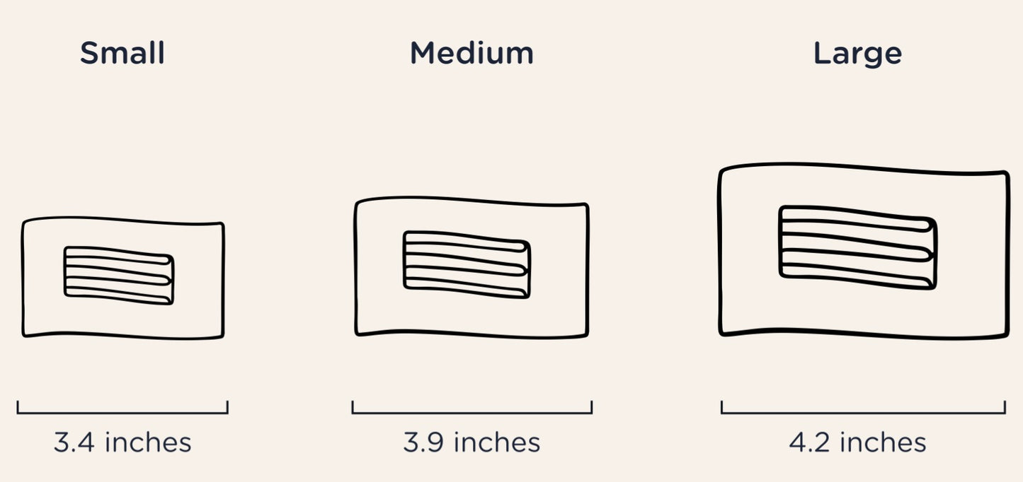 Blonde Tortoise Flat Rectangle Clip