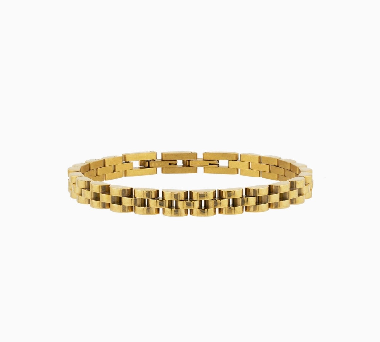 Gold Dainty Watch Band Bracelet
