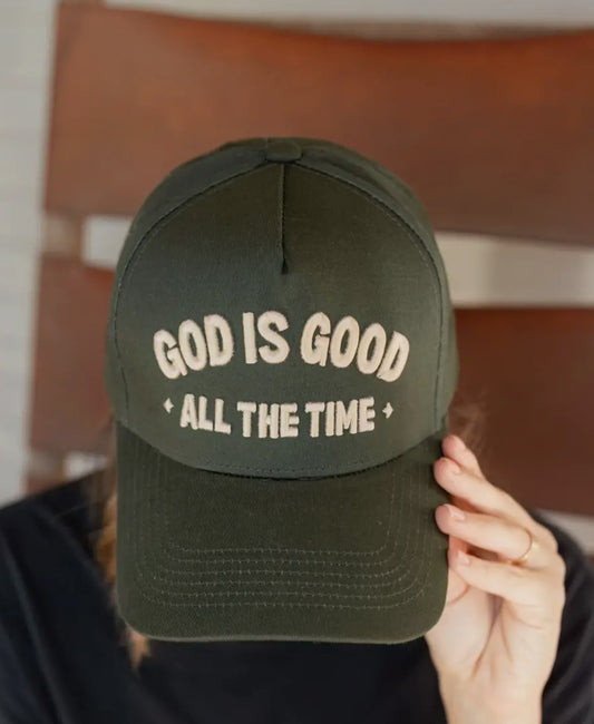 "God is Good" Embroidered Hat