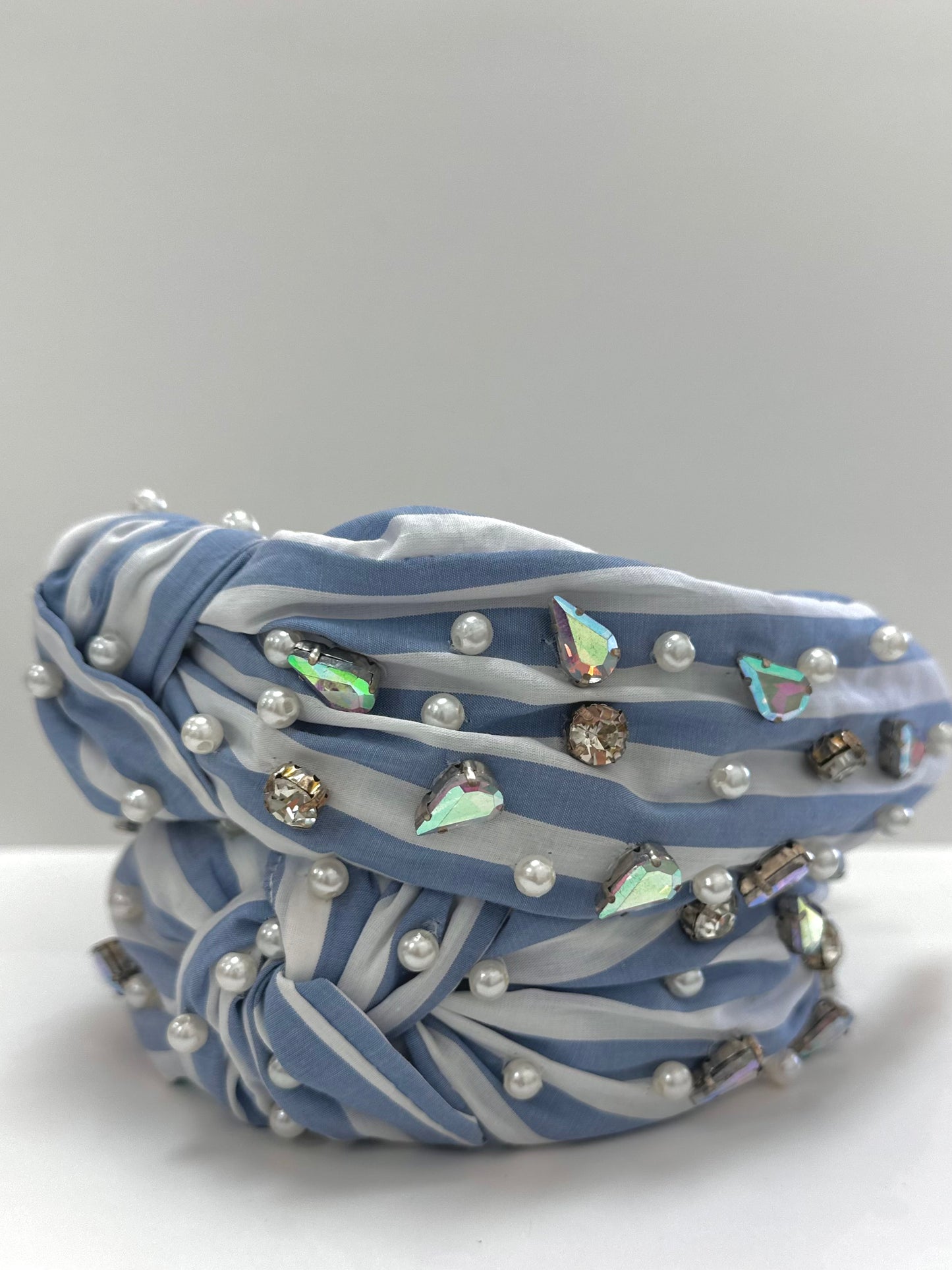 Striped Knotted Headband