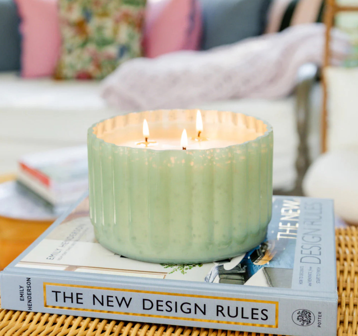 Sweet Grace Teal Collection Candle