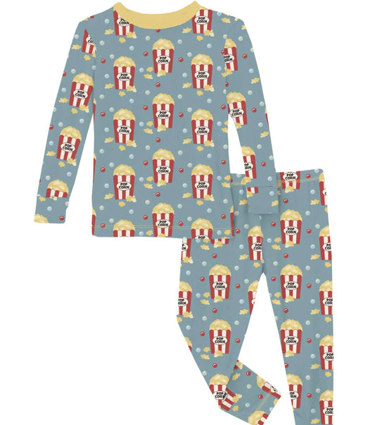 Stormy Sea Movie Night Long Sleeve Set