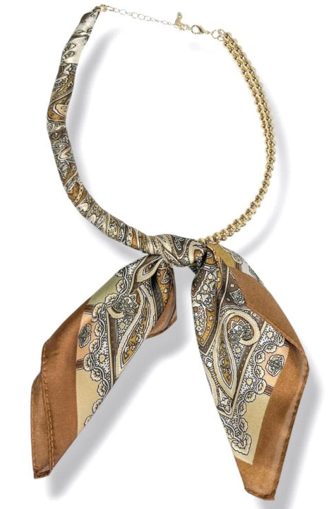 Luxe Scarf Necklace