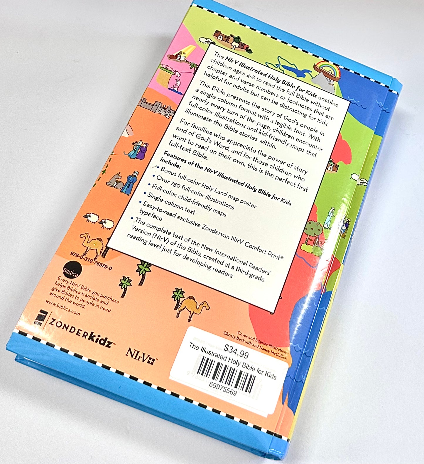 The Illustrated Holy Bible for Kids