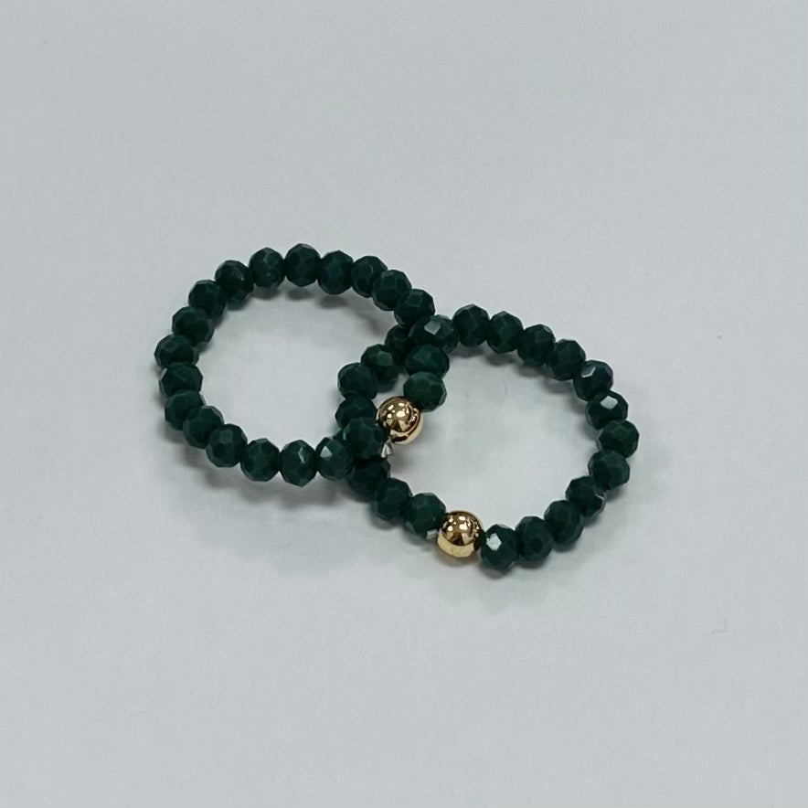 Crystal Stretch Rings