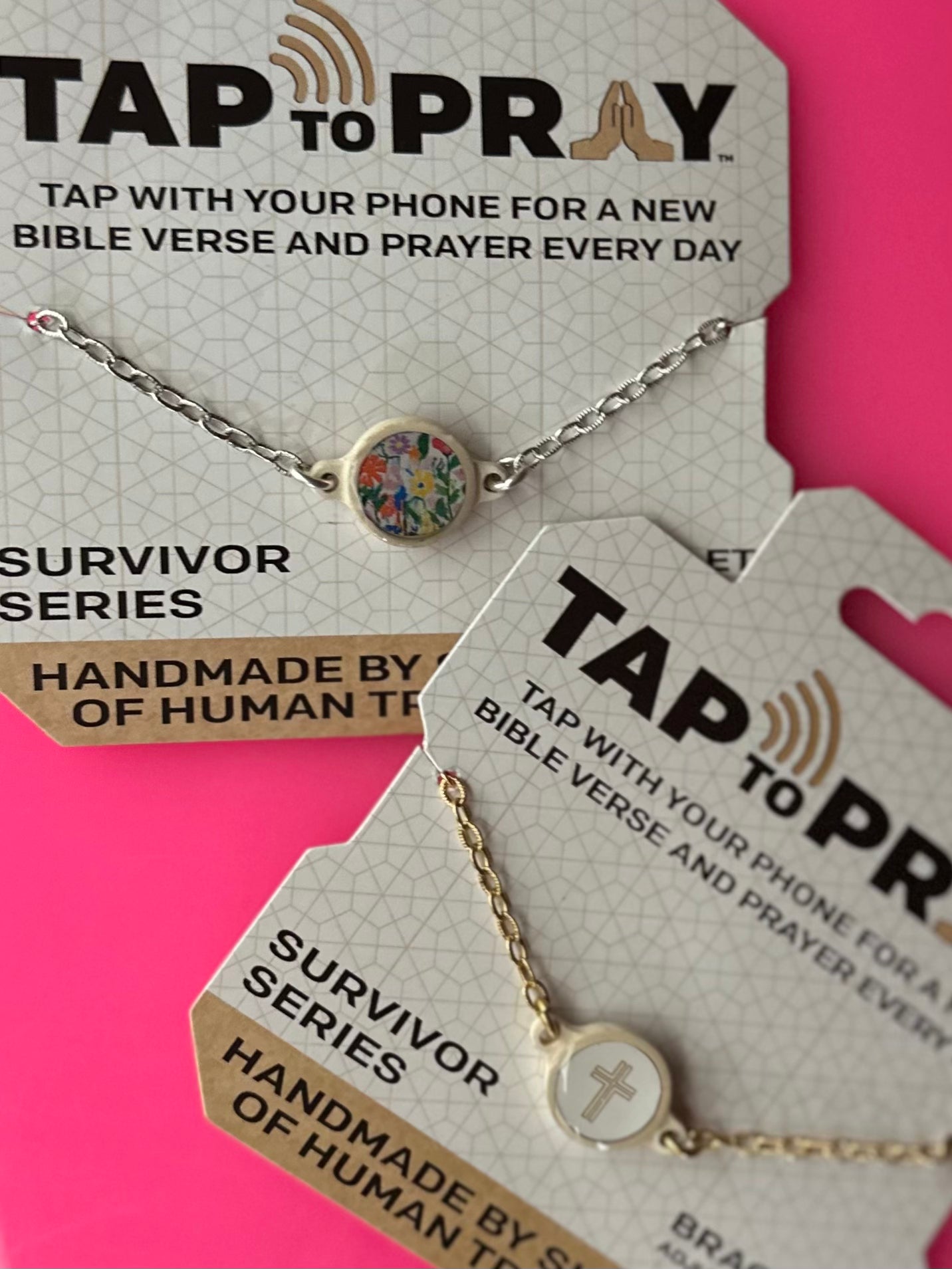 Tap to Pray Handmade Bracelets
