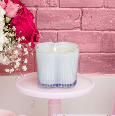 Spring Floral Candle