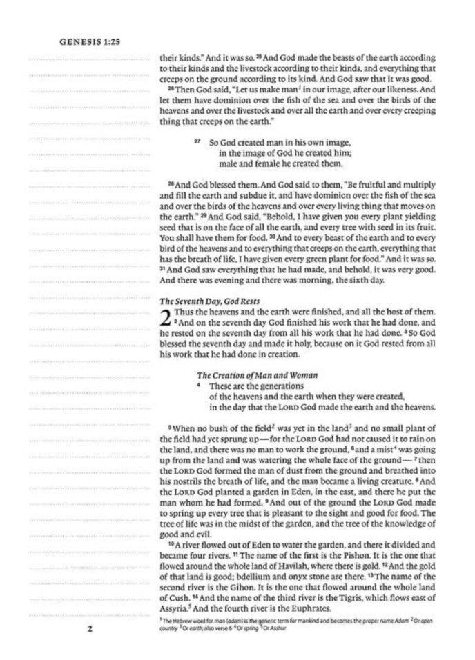 ESV Journaling Bible: The Lion and the Lamb