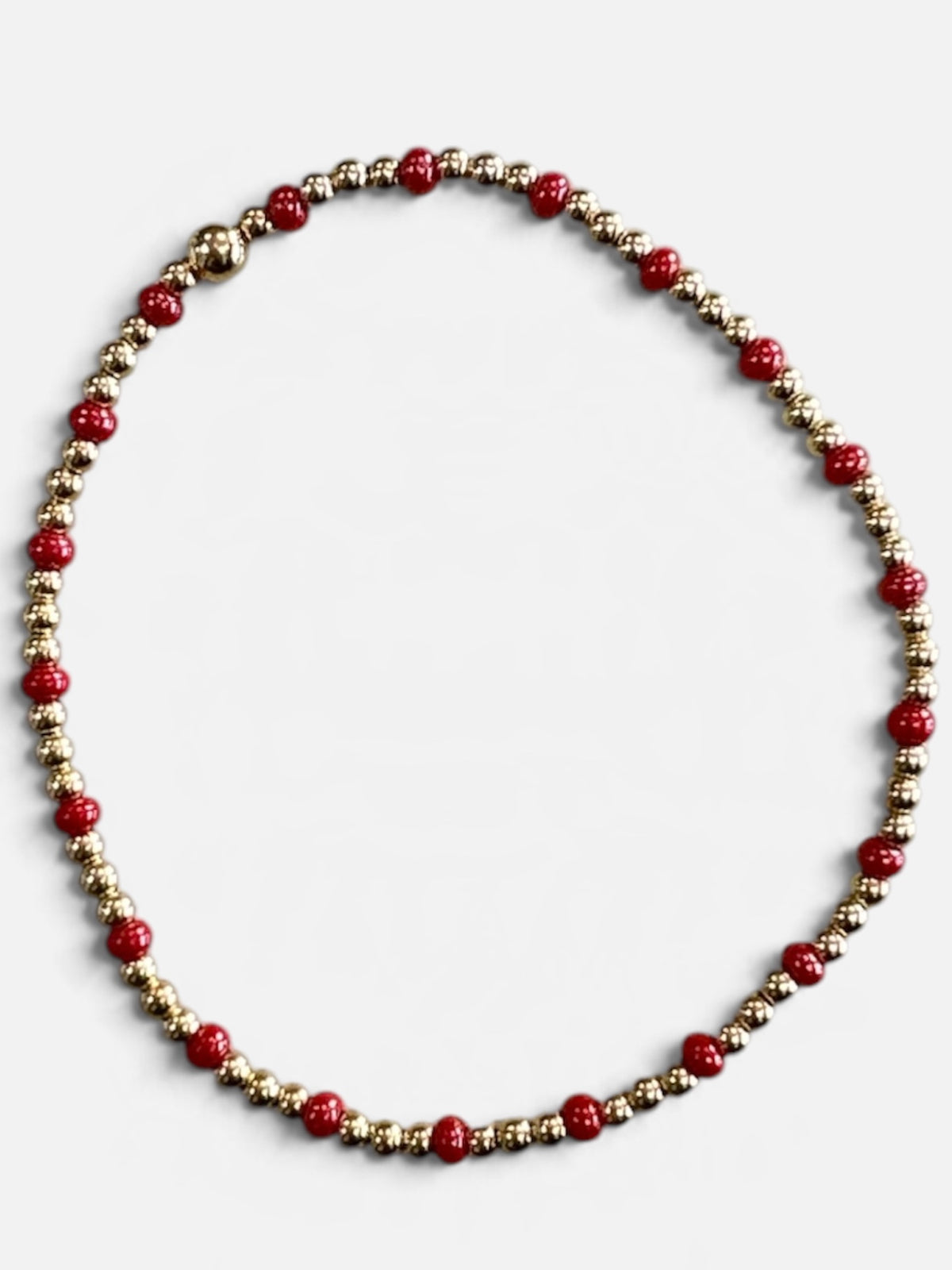 Gilded Coral Bracelet