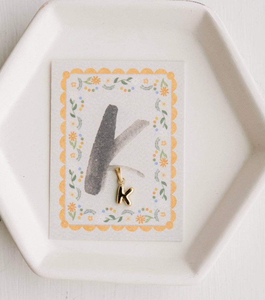 Letter Charm